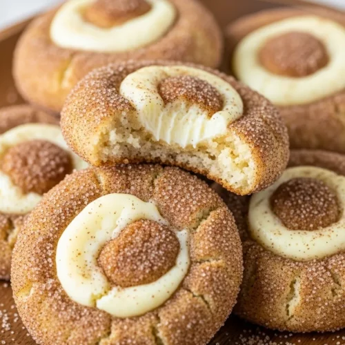 Churro Cheesecake Cookies