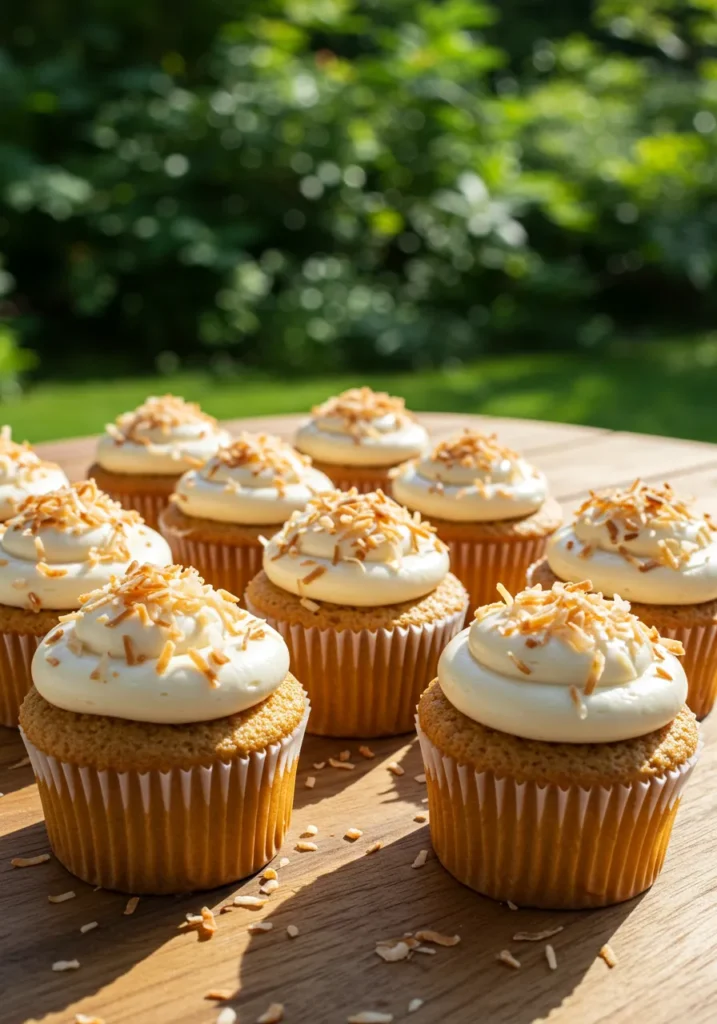 Coconut Cream Pie Cupcakes Recipe