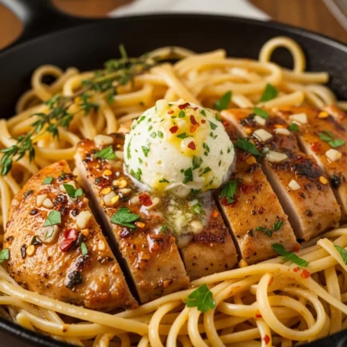 Cowboy Butter Chicken Linguine