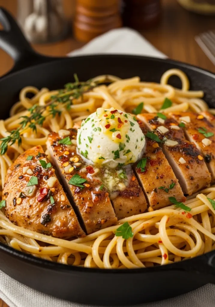 Cowboy Butter Chicken Linguine