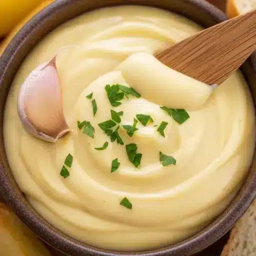 Creamy, Garlicky Aioli Perfect for Dipping and Spreading