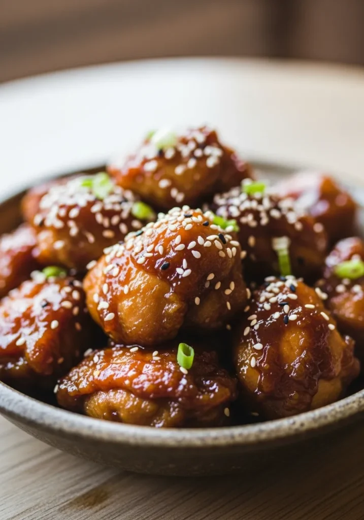 Easy Bourbon Chicken