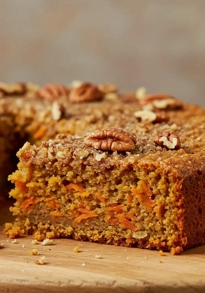 Easy Flourless Oatmeal Carrot Cake Recipe