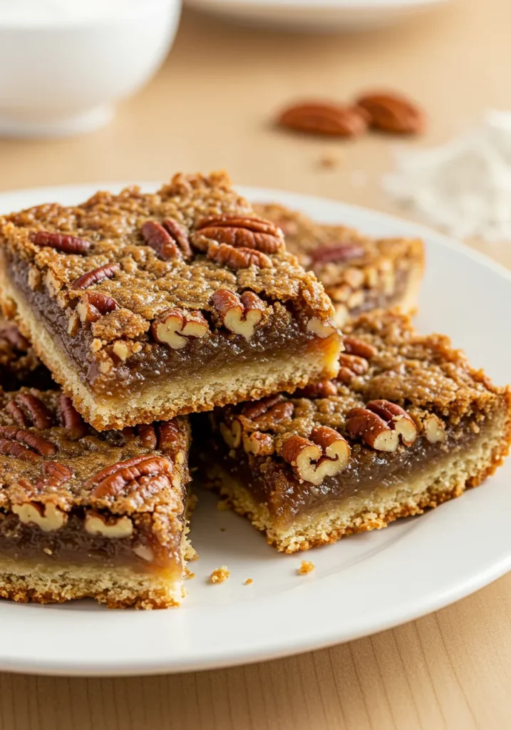 Easy Pecan Pie Bars Recipe