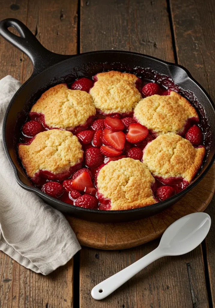 Easy Strawberry Cobbler Recipe