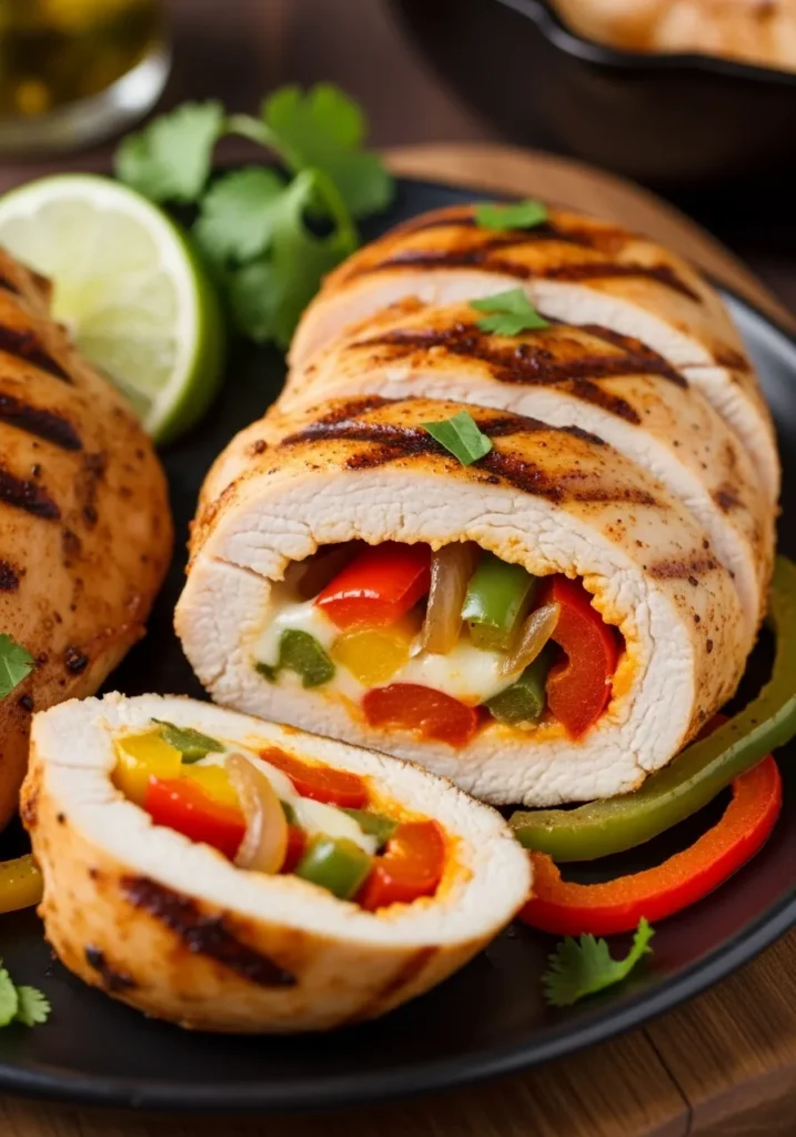 Fajita Stuffed Chicken
