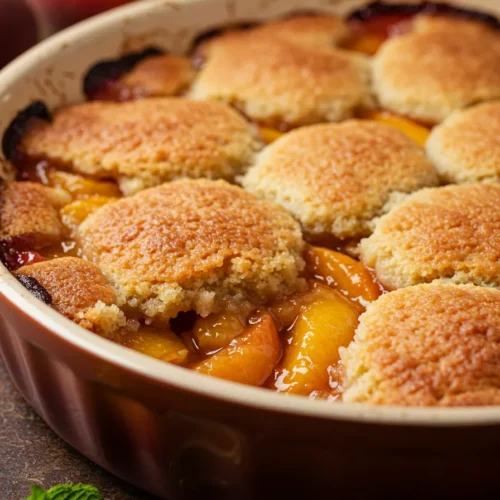 Fresh Peach Cobbler Recipe