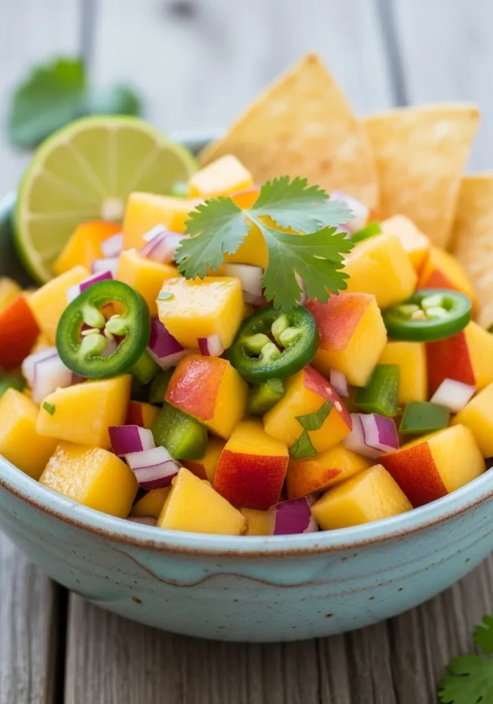 Fresh Peach Salsa