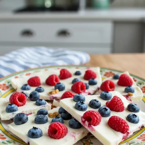 Frozen Yogurt Bark Recipe
