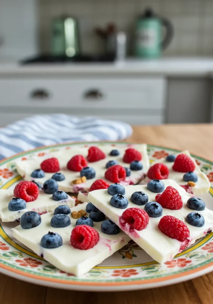 Frozen Yogurt Bark Recipe