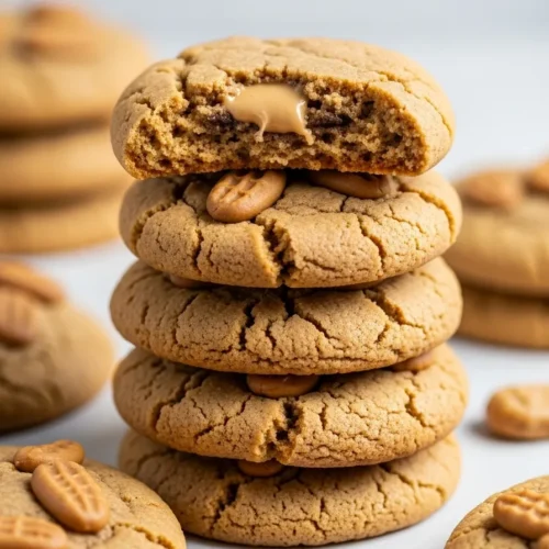  Gourmet Thick Peanut Butter Cookies