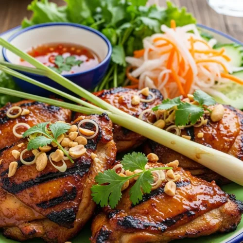 Grilled Vietnamese Lemongrass Chicken