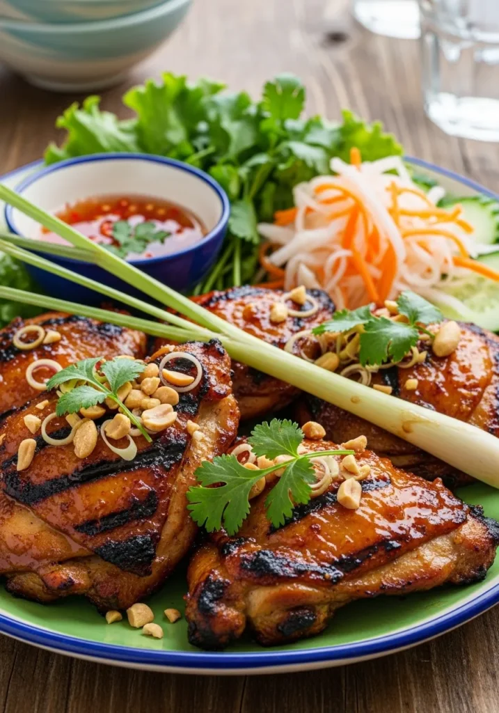 Grilled Vietnamese Lemongrass Chicken