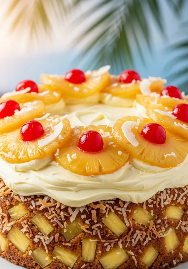 Hawaiian Pineapple Cake Recipe