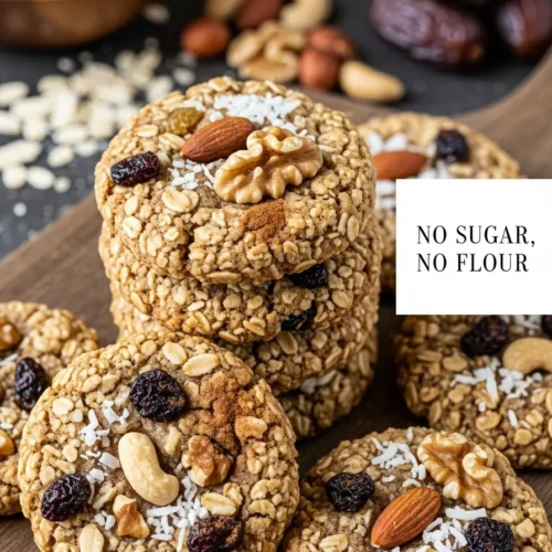 Healthy Cookies – No Sugar, No Flour