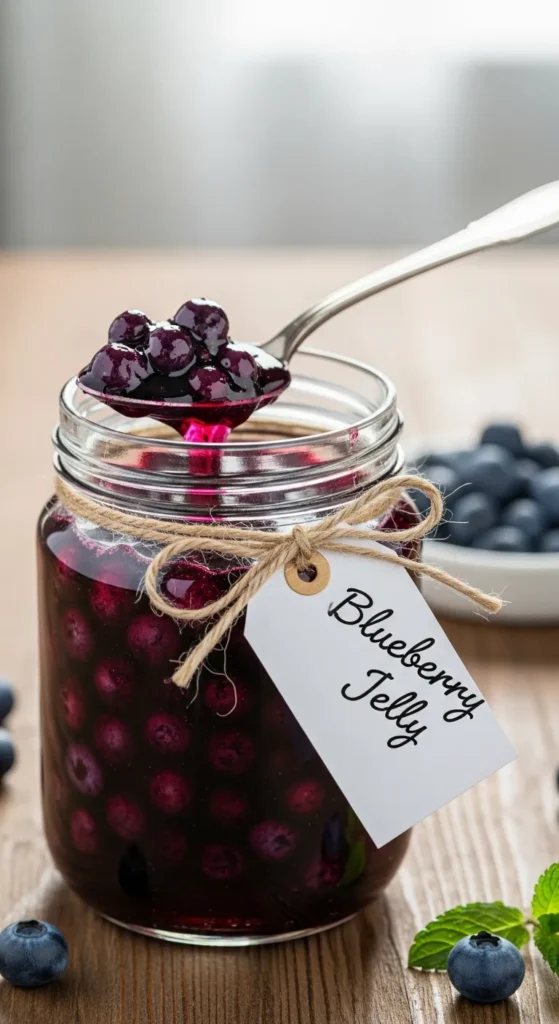 Homemade Blueberry Jelly