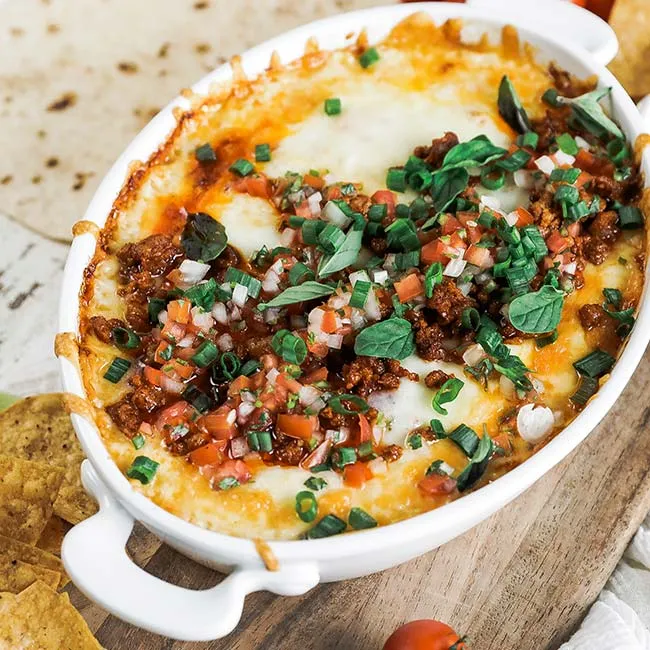 Homemade Queso Fundido
