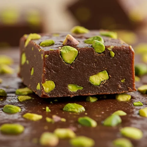 Italian Amaretto Pistachio Fudge Recipe