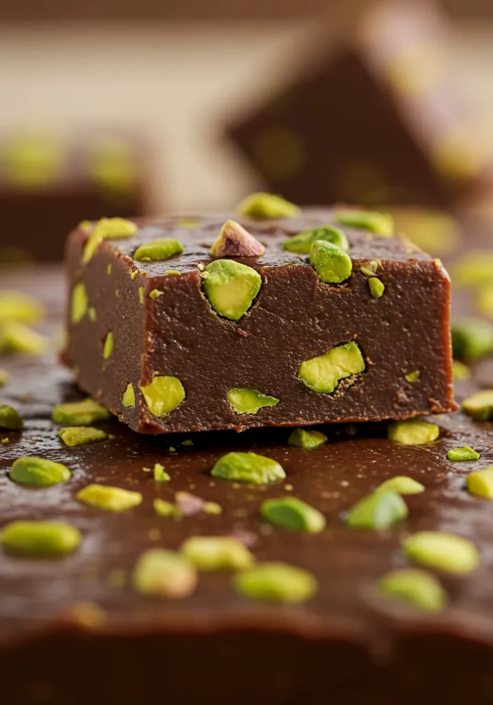 Italian Amaretto Pistachio Fudge Recipe