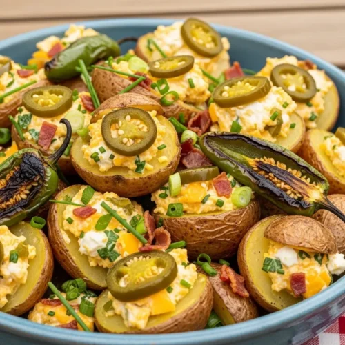 Jalapeño Popper Roasted Potato Salad
