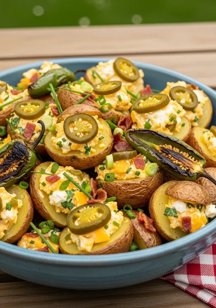 Jalapeño Popper Roasted Potato Salad