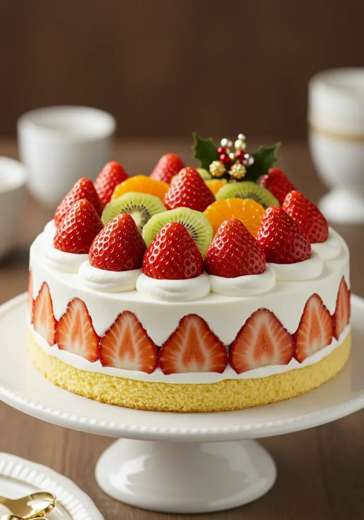 Japanese Christmas Cake Recipe