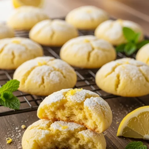 Lemon Cookies From Cake Mix