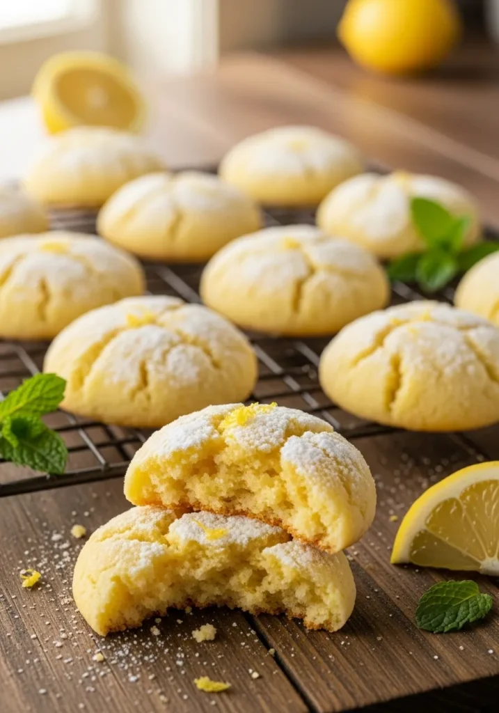 Lemon Cookies From Cake Mix
