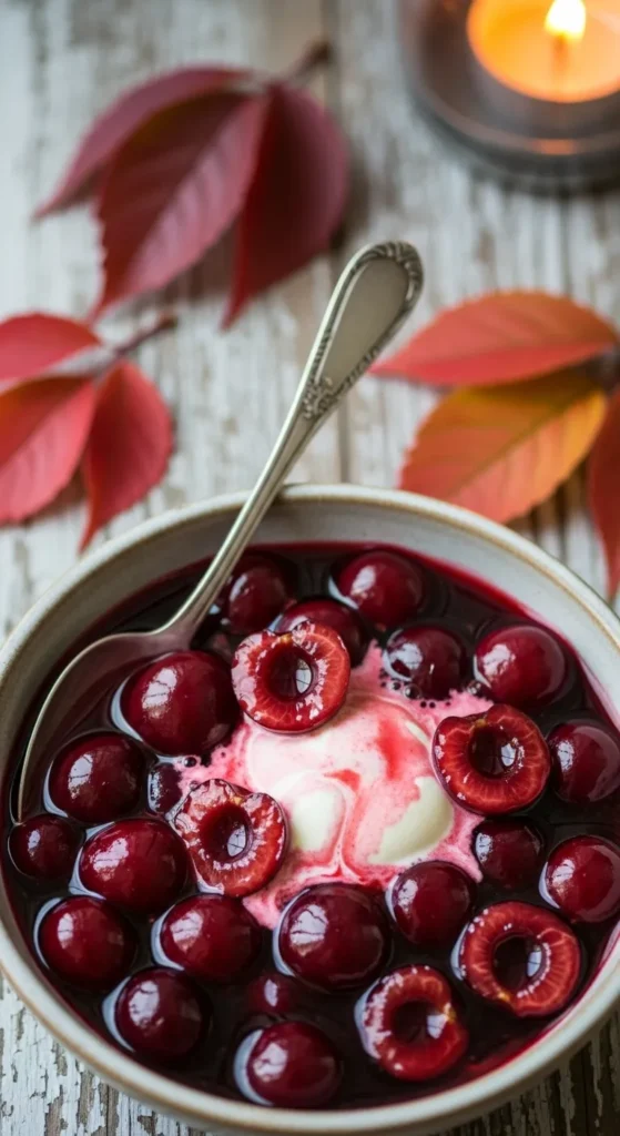 Make Sour Cherry Compote for Autumn Desserts