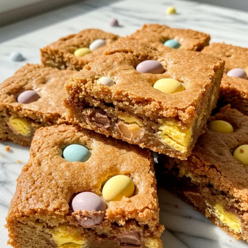 Mini Egg Blondies Recipe