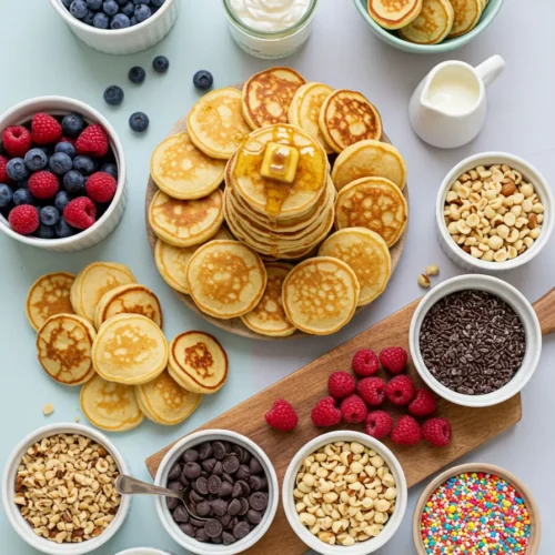 Mini Pancake Bar Ideas for a DIY Brunch