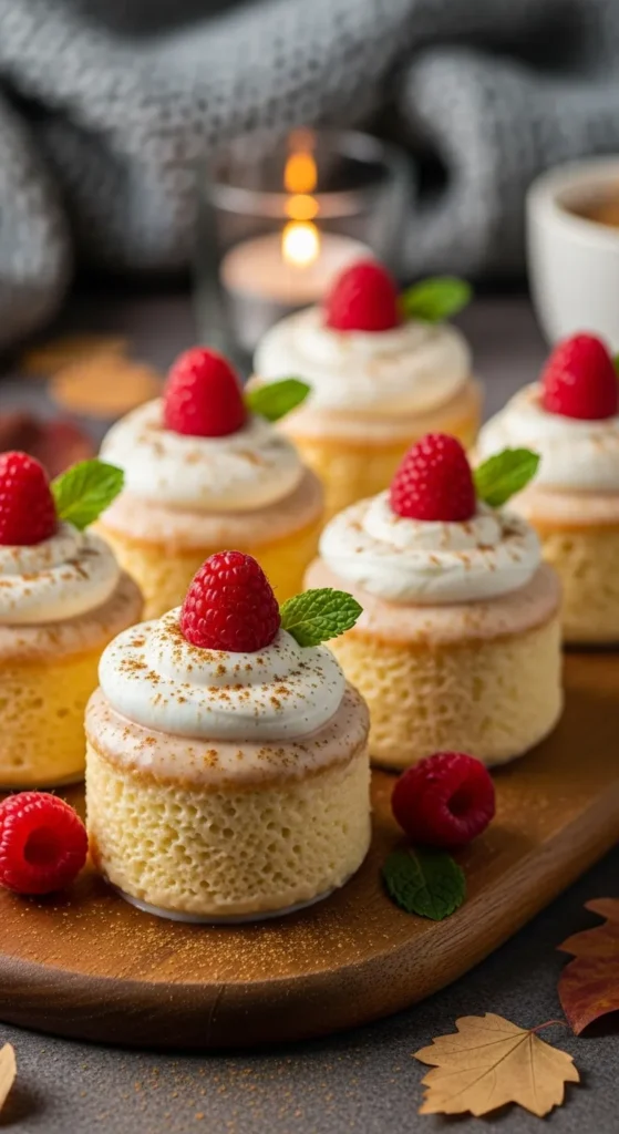 Mini Tres Leches Cakes
