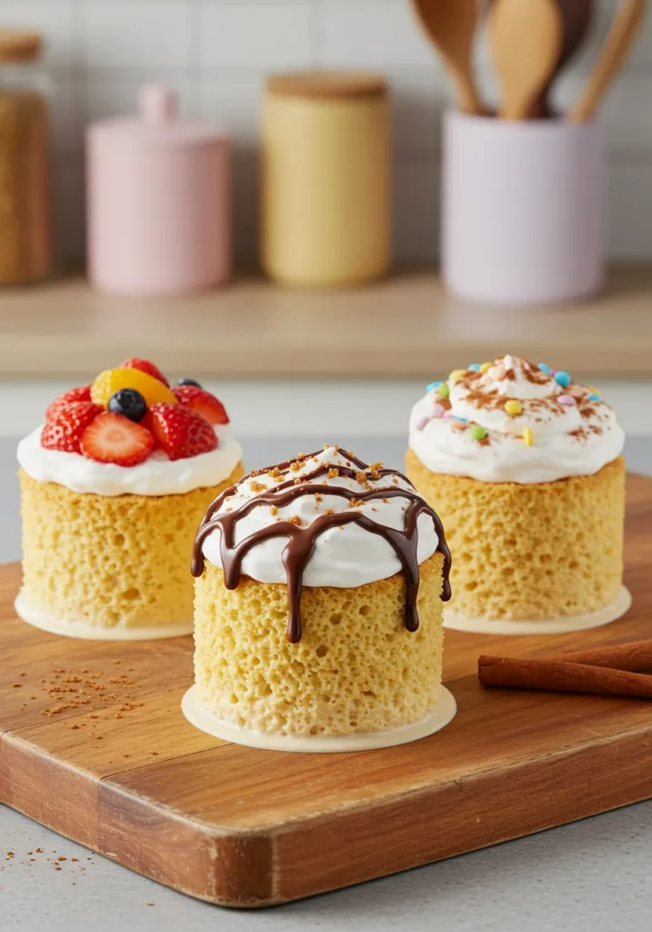 Mini Tres Leches Cakes with Big Flavor Recipe