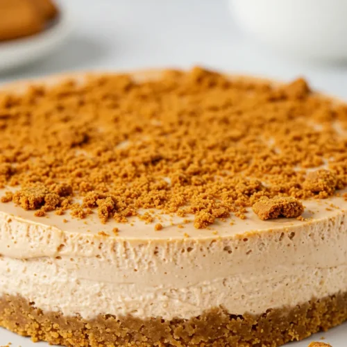 No-Bake Biscoff Cheesecake Recipe