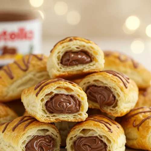 Nutella Puff Pastries Recipe