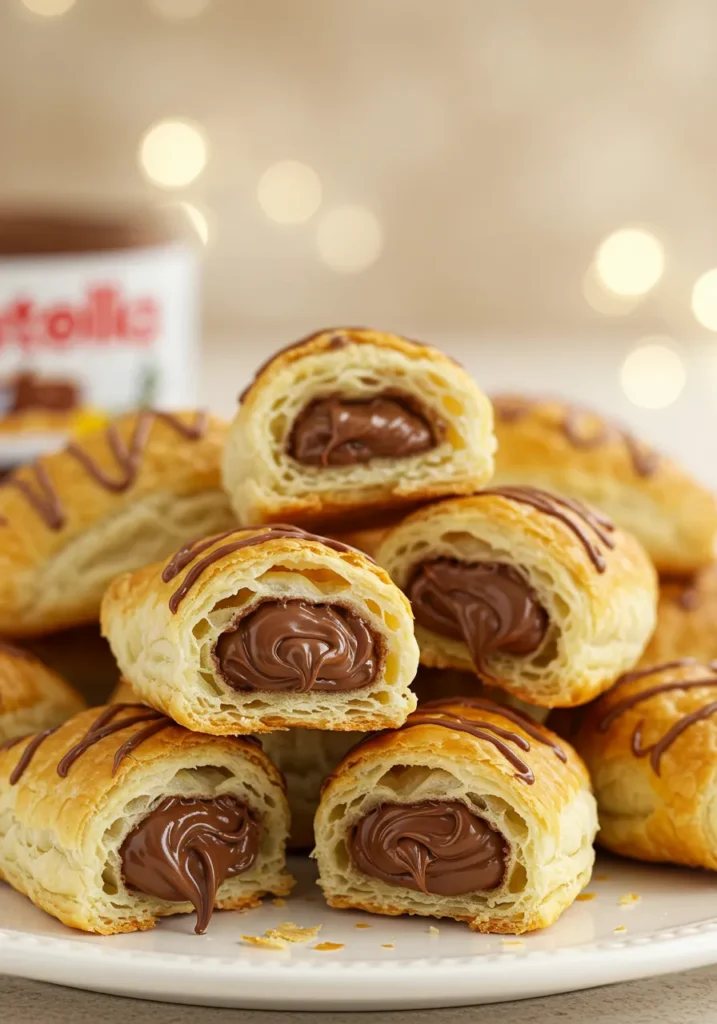 Nutella Puff Pastries Recipe