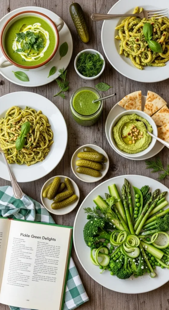Pickle Green Dishes