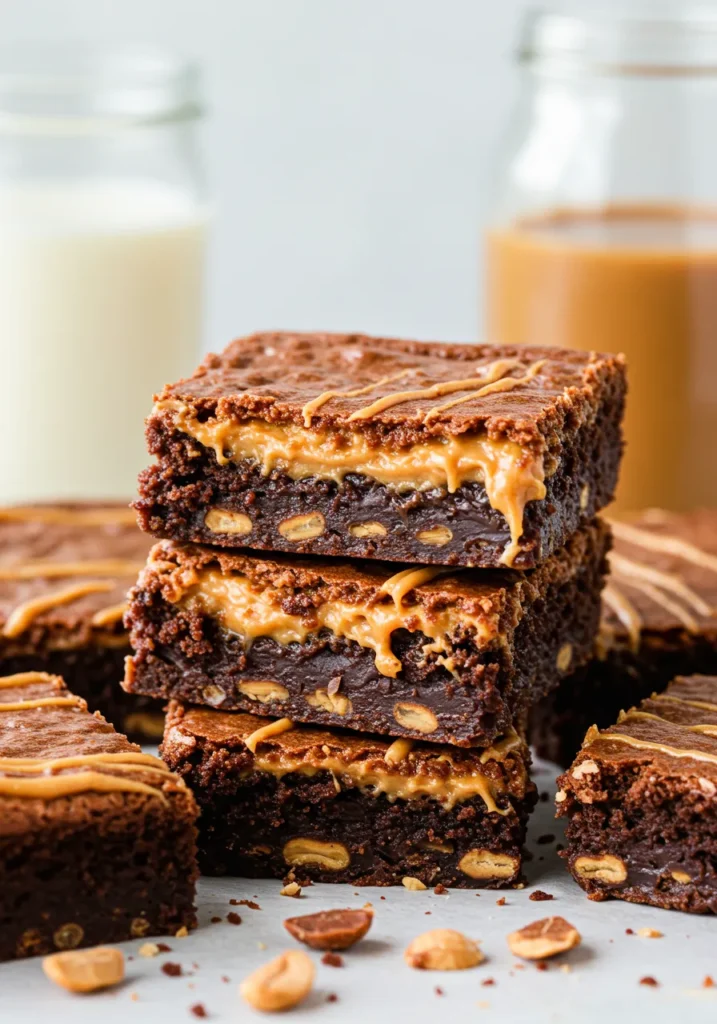 Protein-Packed Peanut Butter Brownies Recipe