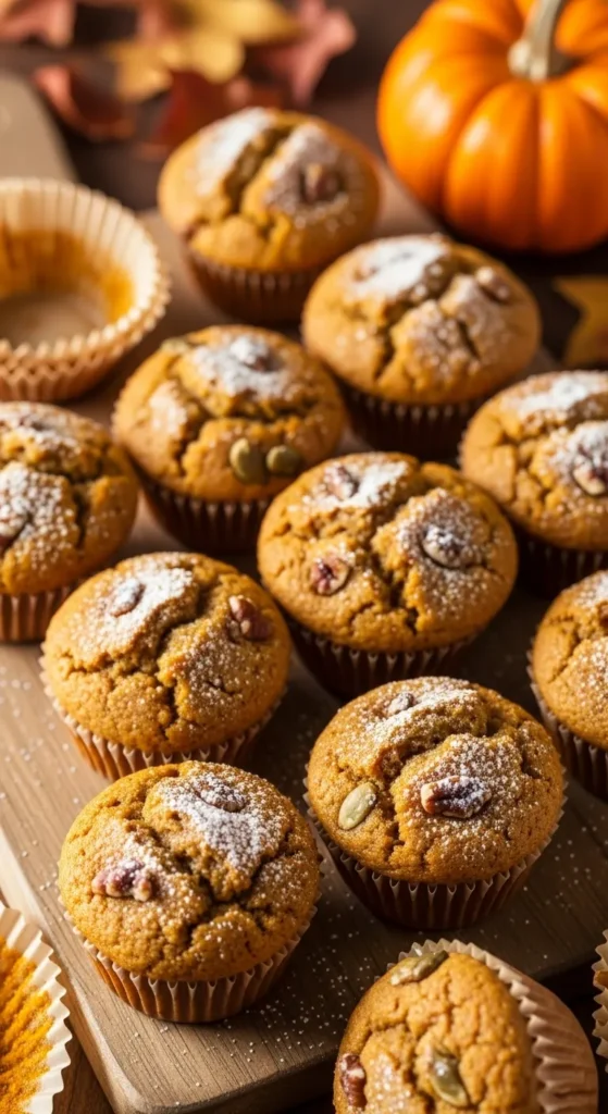 Pumpkin Mini Muffins