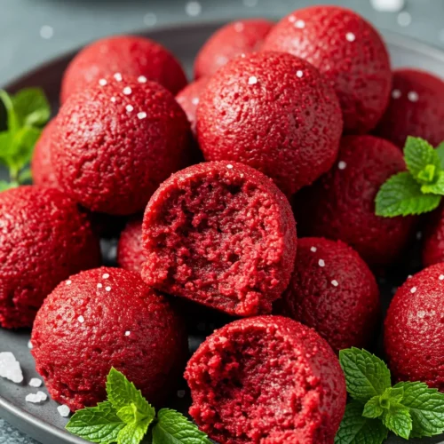 Red Velvet Cake Balls Recipe