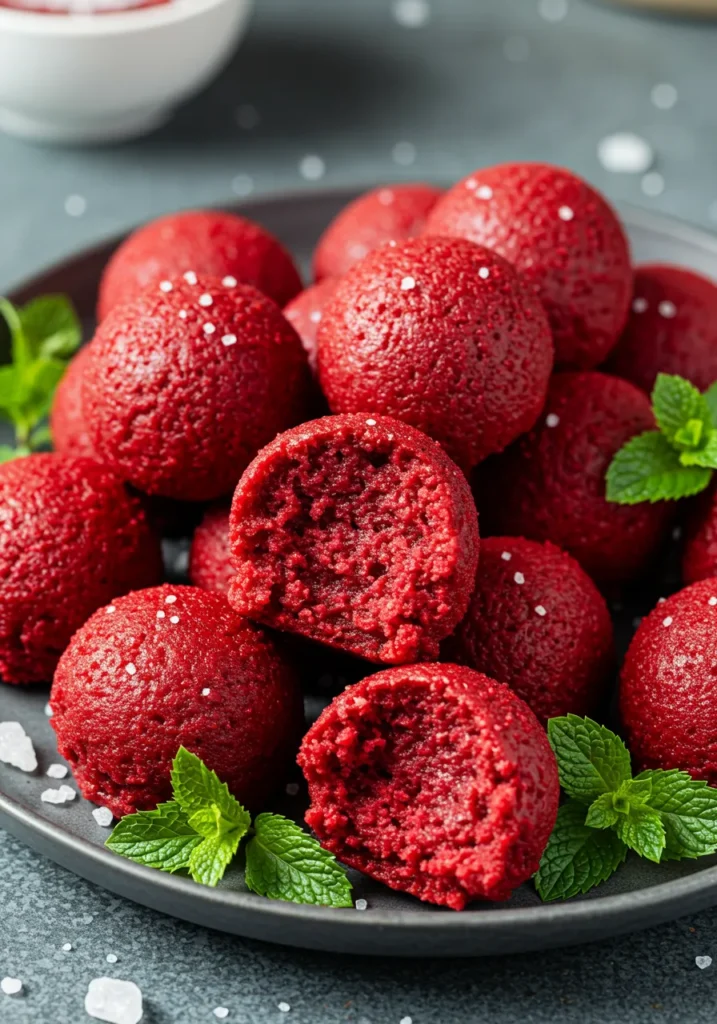 Red Velvet Cake Balls Recipe