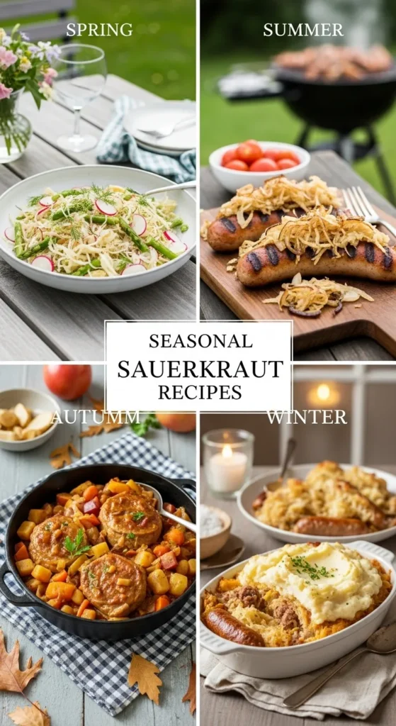 Seasonal Sauerkraut Recipes