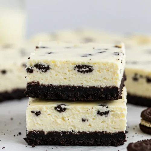 Simple No-Bake Oreo Cheesecake Bars Recipe