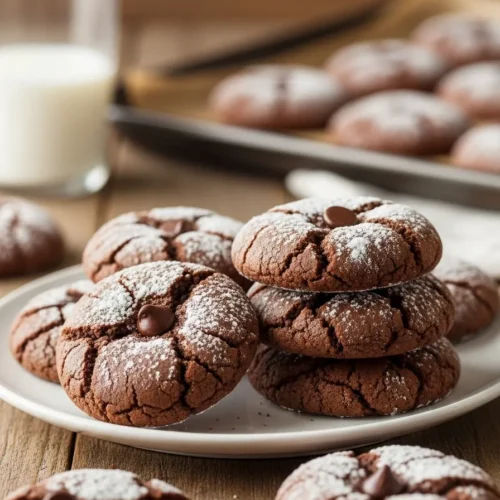  Soft Chocolate Sugar Cookies