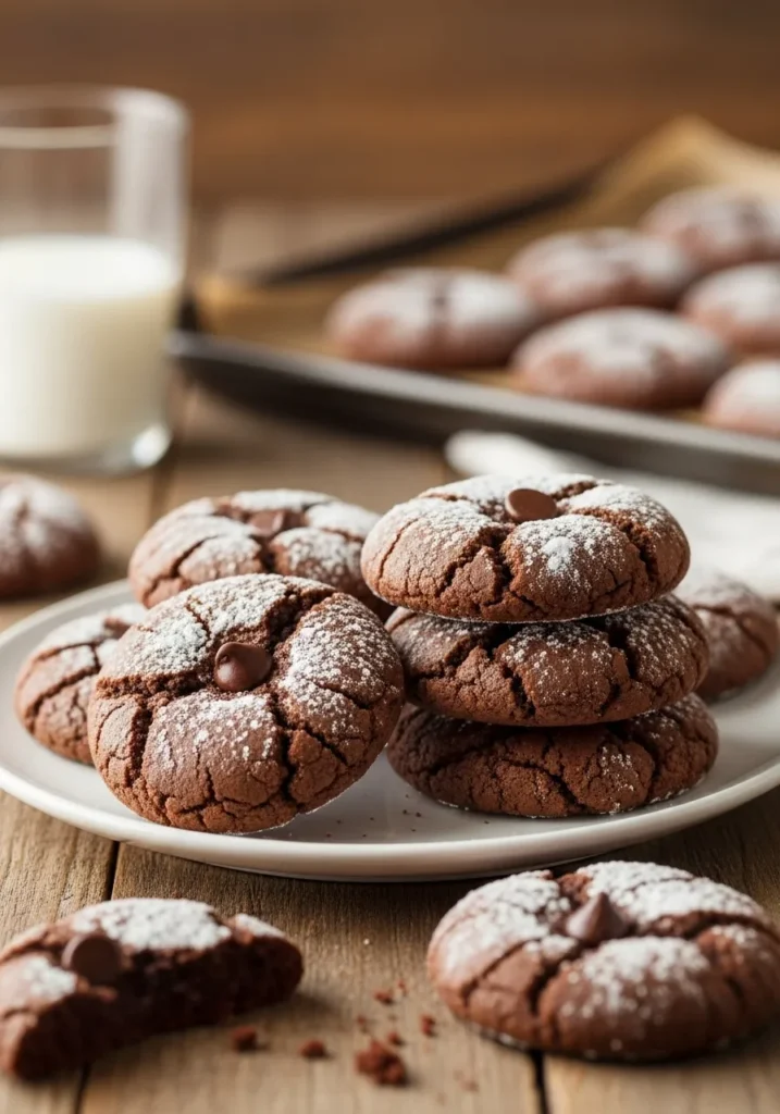  Soft Chocolate Sugar Cookies