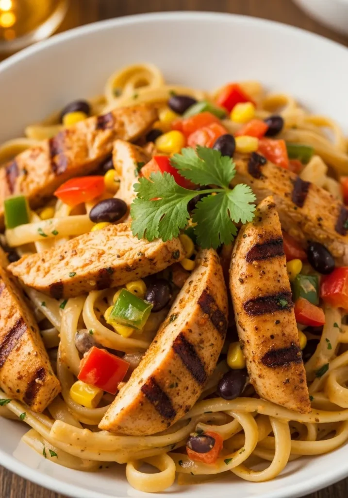 Southwest Chicken Alfredo