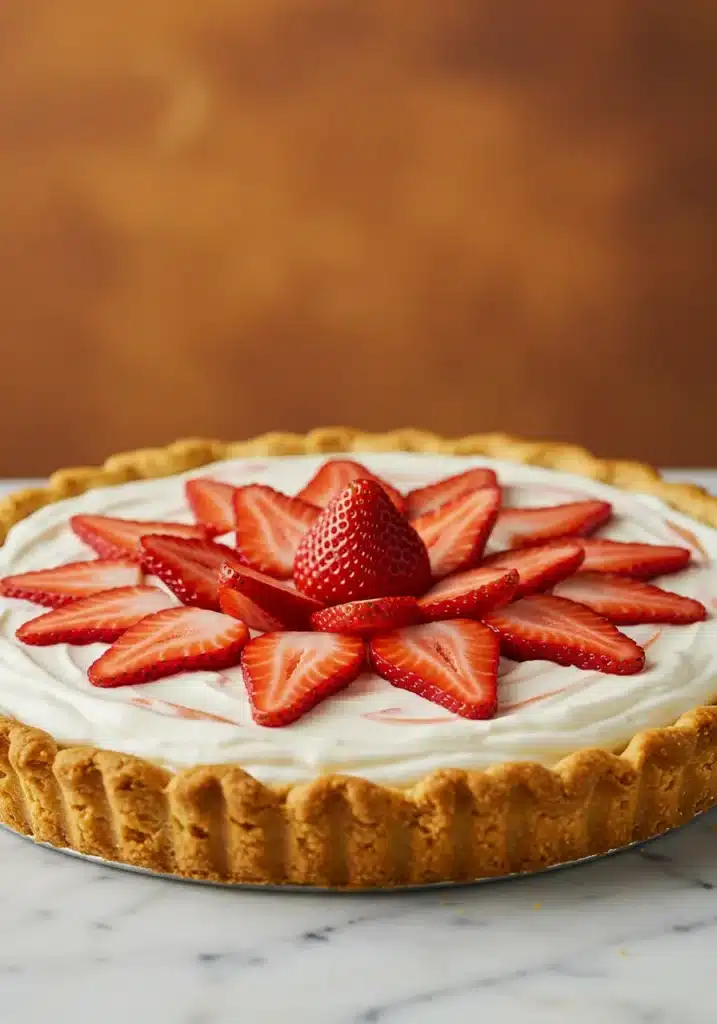Strawberry Cheesecake Pie Recipe