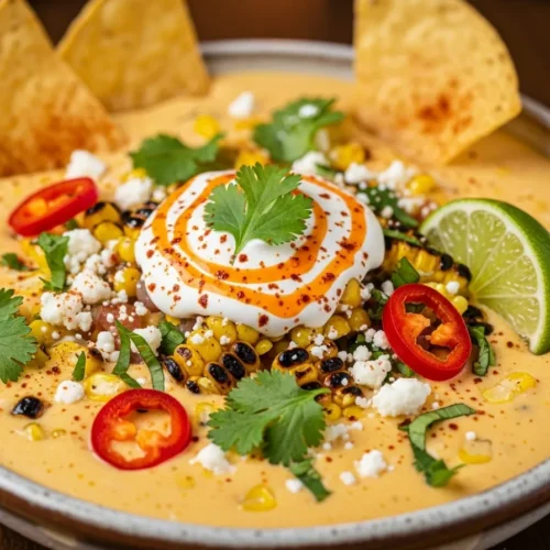 Street Corn Queso