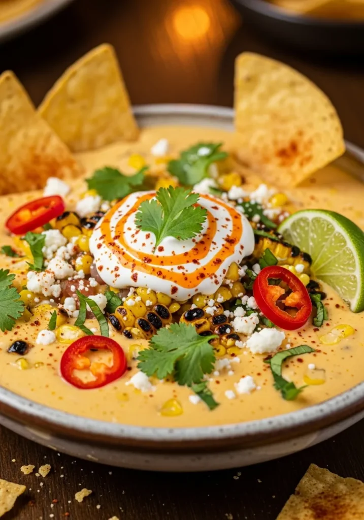 Street Corn Queso