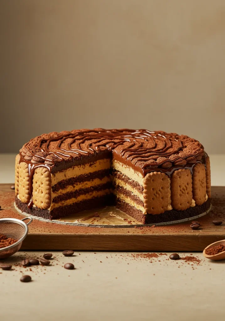 Sumptuous Espresso-Infused Biscuit Cake Recipe